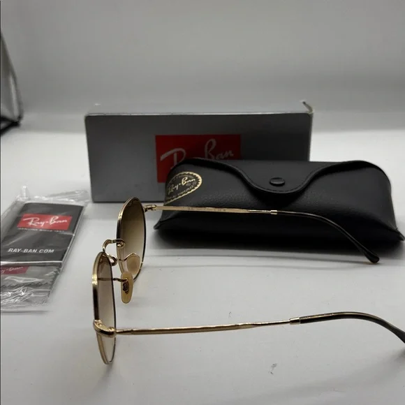 Ray-Ban Jack - Polished Arista Gold - isaidwhatisaidpodcast.com display picture 3
